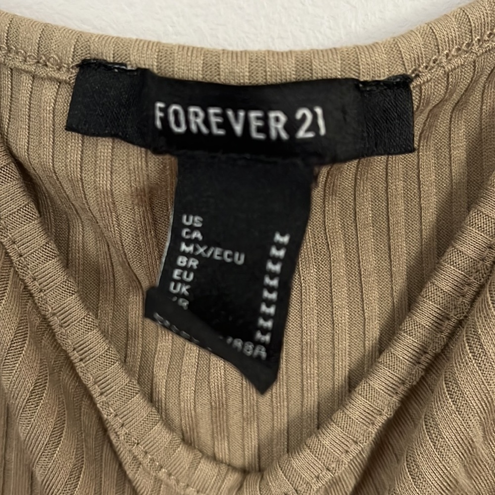 Forever 21 Ribbed Tank - Picture 2 of 2
